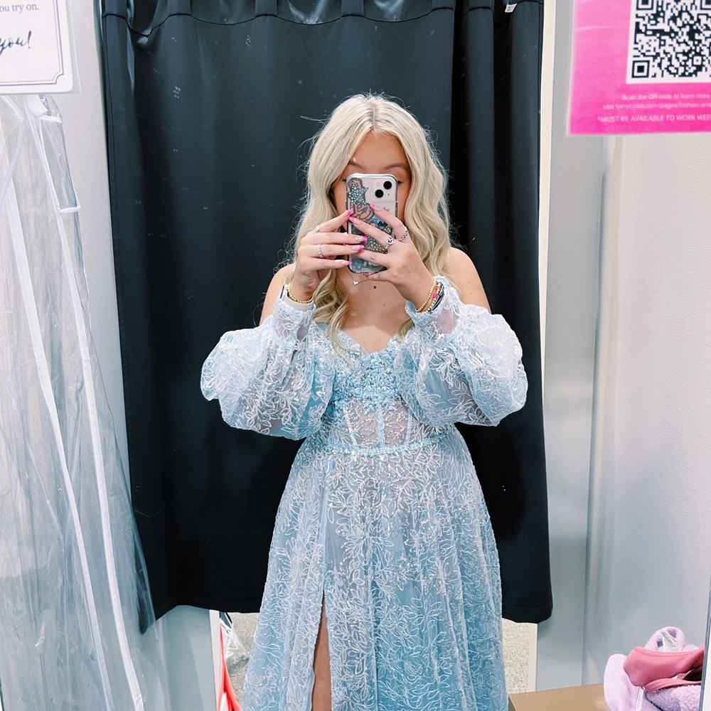 Sherri Hill #55017 Size 10 (runs small, fits size 6-8)